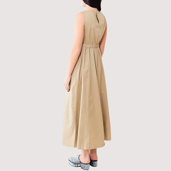 NWT Xirena Rhiannan Maxi Dress Birch Tan Size Large - Picture 3 of 5